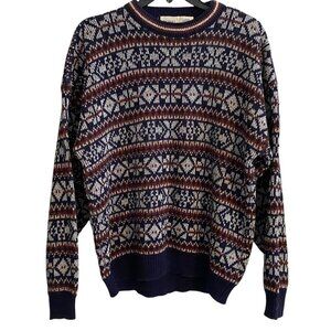 Vintage Robert Bruce Fair Isle Sweater